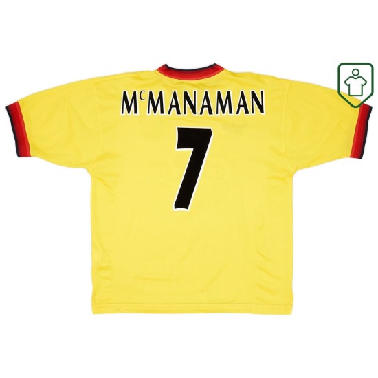 Maglia retrò trasferta uomo Liverpool 1997/98 McManaman #7