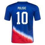 Maglia Trasferta Christian Pulisic #10 USMNT Copa America 2024