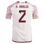 Nestor Araujo #2 Messico Maglia Trasferta Coppa del Mondo 2022 Nestor Araujo #2 Messico Maglia Trasferta Coppa del Mondo 2022