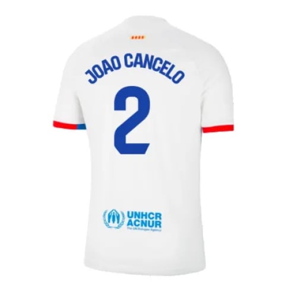 Maglia da trasferta JOAO CANCELO FC Barcelona 2023/24 Uomo Maglia da trasferta JOAO CANCELO FC Barcelona 2023/24 Uomo