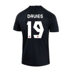 Alphonso Davies #19 Canada Terza Maglia Coppa del Mondo 2022