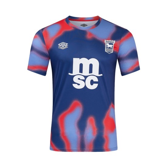 Maglia Pre Partita Casa Ipswich Town Uomo 2024/25