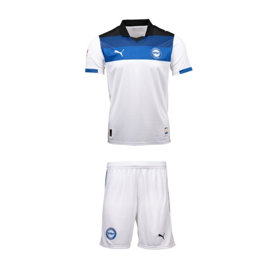 Kit Trasferta Bambino Alavés 2025/26 Senza Sponsor