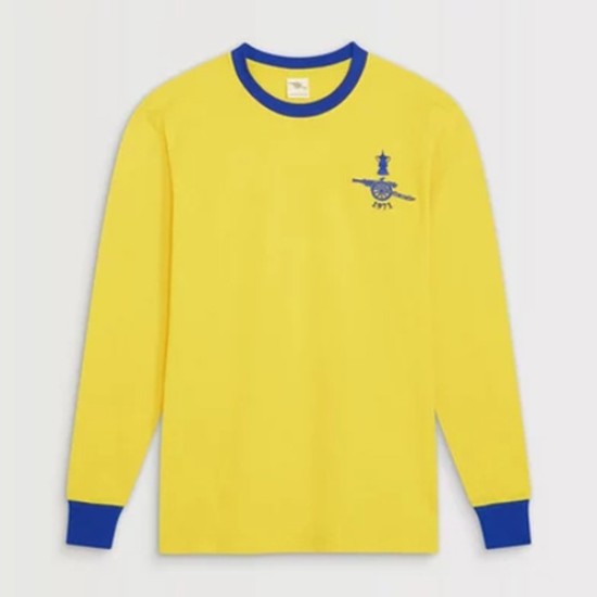 Maglia Retrò FA Cup Trasferta Manica Lunga Arsenal Donna 1971