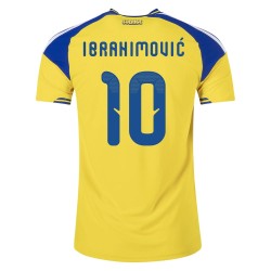 Maglia Autentica Home Svezia 2026 Uomo IBRAHIMOVIĆ #10