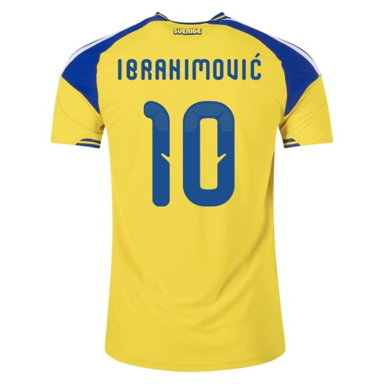 Maglia Autentica Home Svezia 2026 Bambino IBRAHIMOVIĆ #10