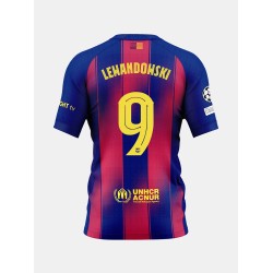 Maglia Casa UCL Uomo FC Barcellona 2025/26 - LEWANDOWSKI #9