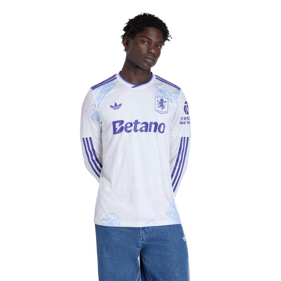 Maglia terza manica lunga Aston Villa 2025/26 Bambino