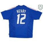 Maglia retrò Francia 2002/04 casa da uomo Henry #12