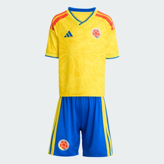 Kit home Coppa del Mondo 2026 Colombia bambino