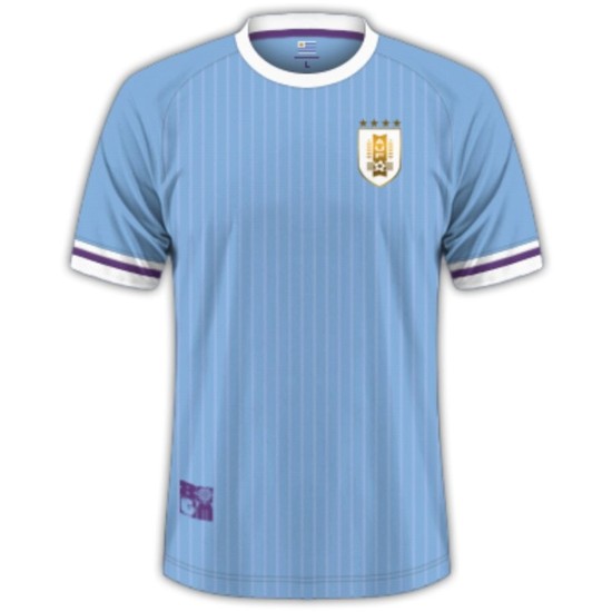 Maglia Versione Giocatore Casa Uruguay Copa America 2024