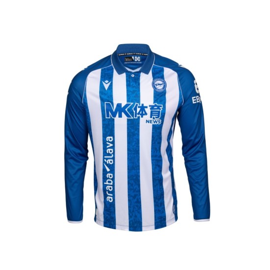 Maglia Home a Maniche Lunghe Alavés 2026/27 Uomo
