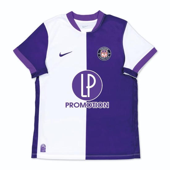 Bambino Toulouse FC 2025/26 Maglia Home Sponsorizzata