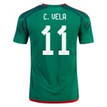 Carlos Vela #11 Messico Maglia Casa Coppa del Mondo 2022 Carlos Vela #11 Messico Maglia Casa Coppa del Mondo 2022