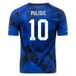 Christian Pulisic #10 USMNT Maglia Trasferta Coppa del Mondo 2022