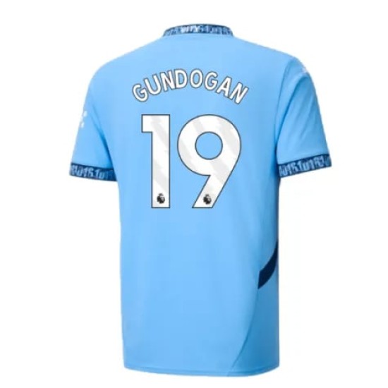 Maglia Casa Bambino GUNDOGAN Manchester City 2024/25 Maglia Casa Bambino GUNDOGAN Manchester City 2024/25