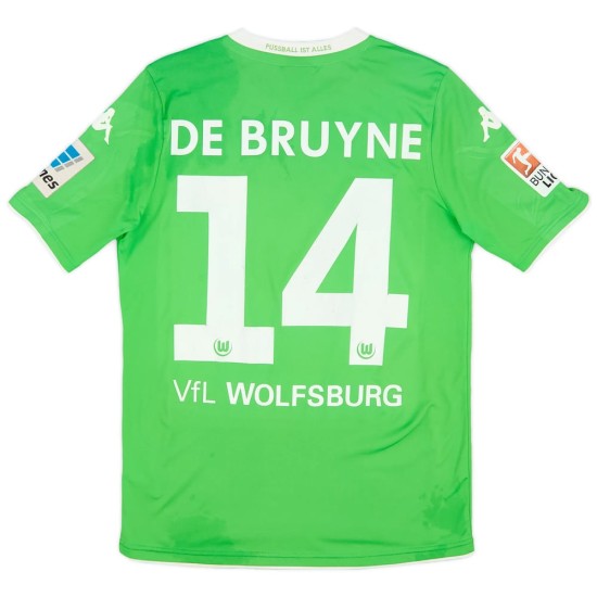Maglietta Casa Bambino DE BRUYNE VfL Wolfsburg 2014/15 Maglietta Casa Bambino DE BRUYNE VfL Wolfsburg 2014/15