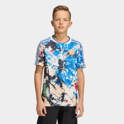 Maglia Stone Roses Manchester United 2025/26 Bambino