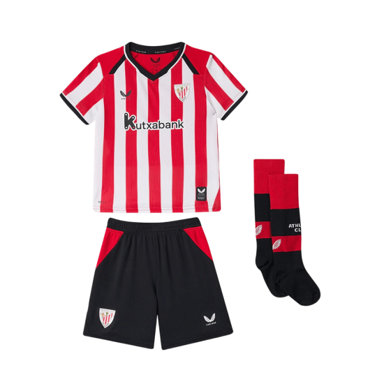 Kit Athletic Bilbao 2026/27 Home Bambino Kit Athletic Bilbao 2026/27 Home Bambino