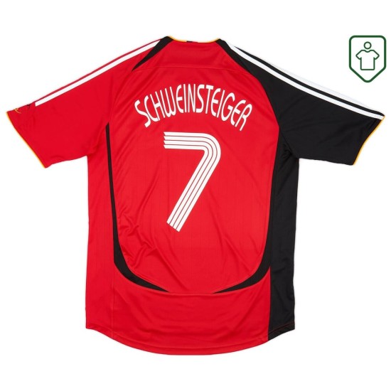 Maglia retrò Germania 2005/07 trasferta da uomo Schweinsteiger #7