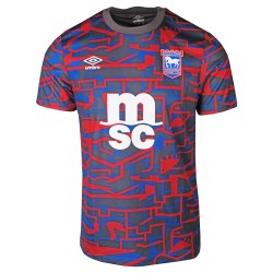 Maglia riscaldamento trasferta Ipswich Town 2025/26 uomo