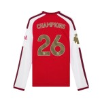 Maglia Arsenal Campione della Premier League a Maniche Lunghe Bambino #26 Maglia Arsenal Campione della Premier League a Maniche Lunghe Bambino #26