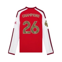 Maglia Arsenal Campione della Premier League a Maniche Lunghe Uomo #26