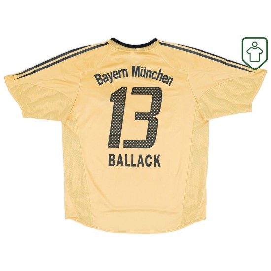 Maglia retrò Bayern Monaco 2004/05 Trasferta Uomo Ballack #13