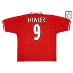 Maglia retrò casa uomo Liverpool 1996/98 Fowler #9