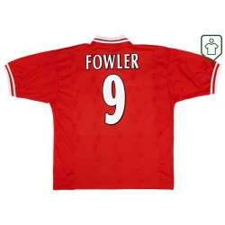 Maglia retrò casa uomo Liverpool 1996/98 Fowler #9