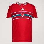 Maglia casa autentica Coppa del Mondo 2026 Galles bambino
