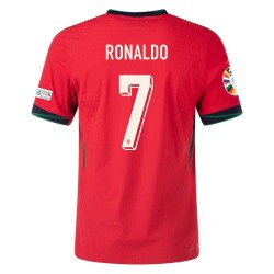 Maglia Versione Giocatore Casa Cristiano Ronaldo #7 Portogallo EURO 2024