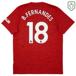 Maglia retrò casa uomo Manchester United 2020/21 B. Fernandes #18
