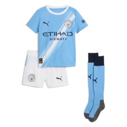 Kit Home Manchester City 2025/26 Bambino