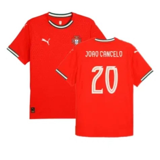 Maglia da casa JOAO CANCELO Portogallo 2025/26 Uomo