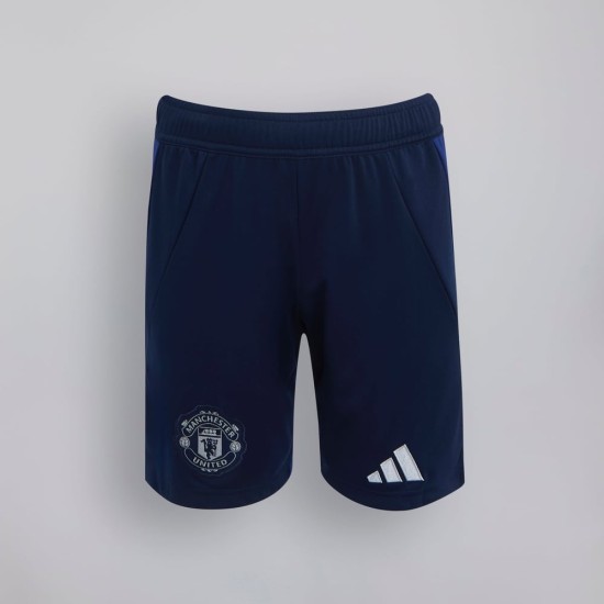 Pantaloncini Trasferta Manchester United Bambino 2024/25 Pantaloncini Trasferta Manchester United Bambino 2024/25
