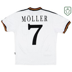 Maglia retrò Germania 1996/98 casa da uomo Möller #7