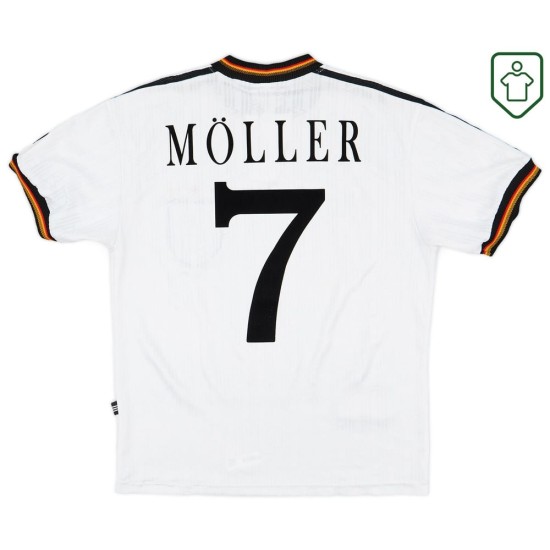 Maglia retrò Germania 1996/98 casa da uomo Möller #7