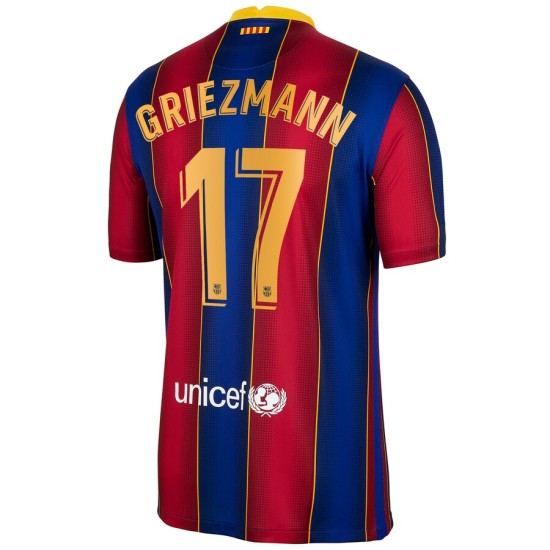 Maglia Casa 2020/21 FC Barcelona di GRIEZMANN da Donna Maglia Casa 2020/21 FC Barcelona di GRIEZMANN da Donna